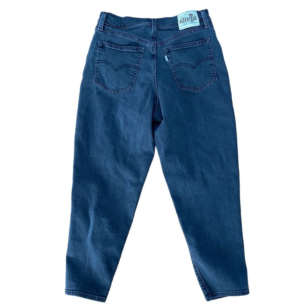 Levi’s silvertab gray‎ mom jeans